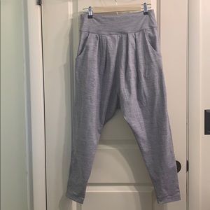 Lululemon harem pants space grey size 6